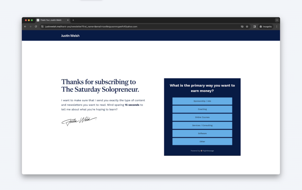 Generate 2x more revenue with strategic pop-up forms image Generate 2x more revenue with strategic pop-up forms